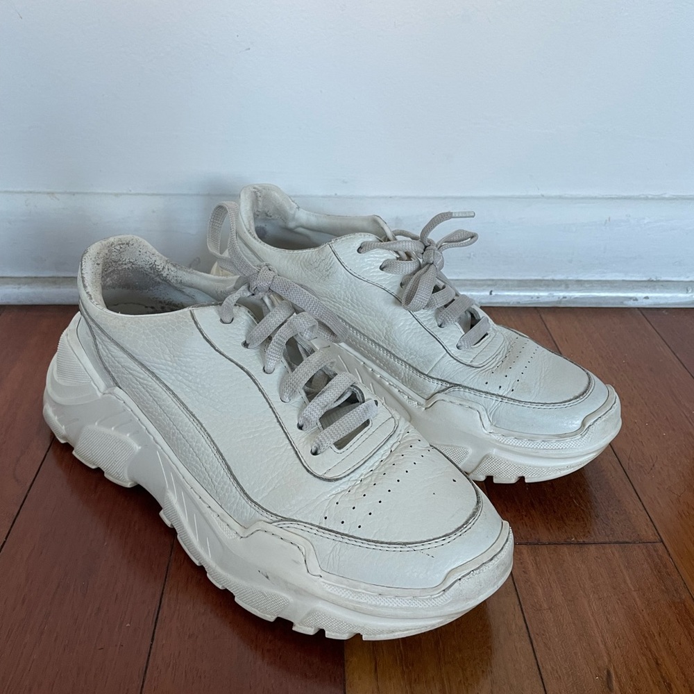 White platform Joshua’s sneakers - Picture 2 of 4